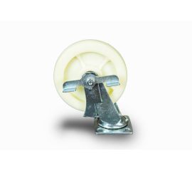 Колеса большегрузные поворотные с тормозом (полипропилен)