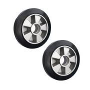 Колесо резиновое 200х50 мм без подшипника для тележек гидравлических BF/WB/RHP