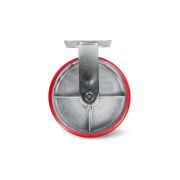 Колесо большегрузное неповоротное FCp 54 125 мм полиуретановое (F)