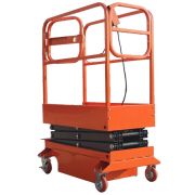 Подъемник ножничный передвижной полуэлектрический 500 кг 6 м TOR GTJY (автономный)