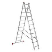 Лестница 2-х секционная алюминиевая 2*12