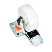 Колесо поворотное полипропилен SRCnb 42 100 мм с тормозом