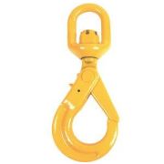 Крюк самозакрывающийся с вертлюгом TOR 8,0т (S)