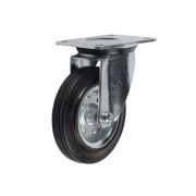 Колесо поворотное усиленное резина SRC 55 125 мм