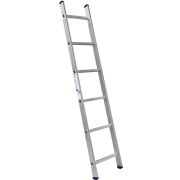 Лестница 1-секционная алюминиевая TOR SC1006 1*6 приставная