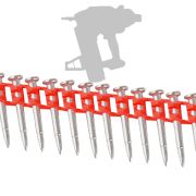 Гвоздь F-DW22 (1005шт/уп) красные