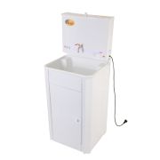 Умывальник дачный с подогревом ЛЮКС ВИХРЬ, пластик, белый