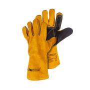 FoxWeld Краги кожаные термостойкие FOXWELD «Янтарь» КС-04