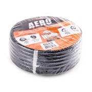 AERO Резиновый маслостойкий воздушный шланг с фитингами Rapid, 20 бар, 15х9 мм, 25 м. AERO