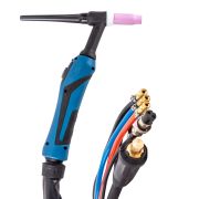 VARTEG Varteg Горелка TIG-18 8м (разъем 35мм2, с кнопкой, ж/охл.) (пр-во FoxWeld/КНР)