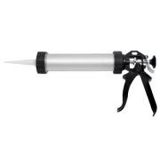 Пистолет для герметика алюминиевый закрытый 600мл Вихрь