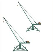 Кран стреловой поворотный «МАСТЕР» 500 кг 100 м с противовесами