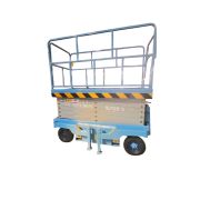 Подъемник ножничный самоходный 500 кг 12/14 м TOR SJY-0,5-12DC аккумуляторный (Y)