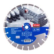 Сегментный алмазный круг DIAM ЖЕЛЕЗОБЕТОН 350 мм MASTER LINE 000503