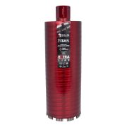 Алмазное сегментное сверло DIAM EXTRA LINE 122мм TITAN HIT (сухое сверление) 313028