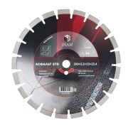 Сегментный алмазный круг DIAM 350 мм АСФАЛЬТ STD 000735